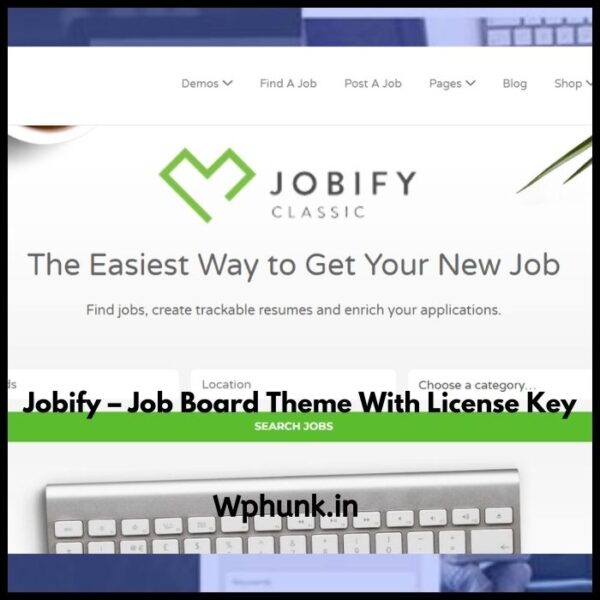 Jobify – Job Board Theme With License Key